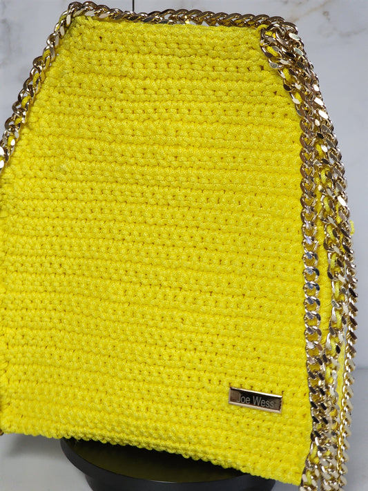 The Yellow Diana Tote Purse