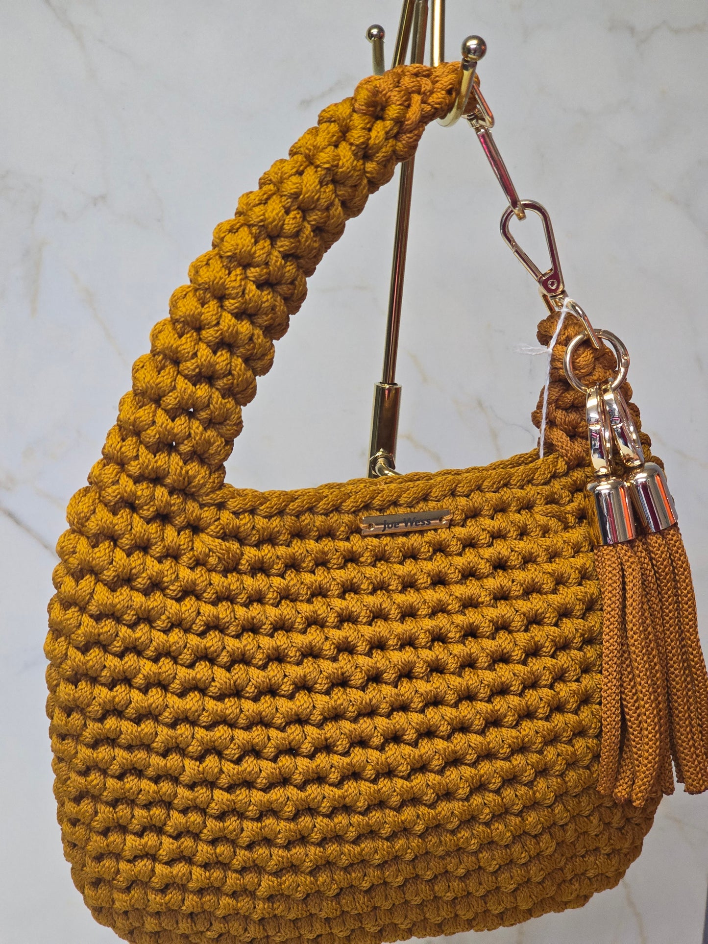 Iconic Mustard Round Purse