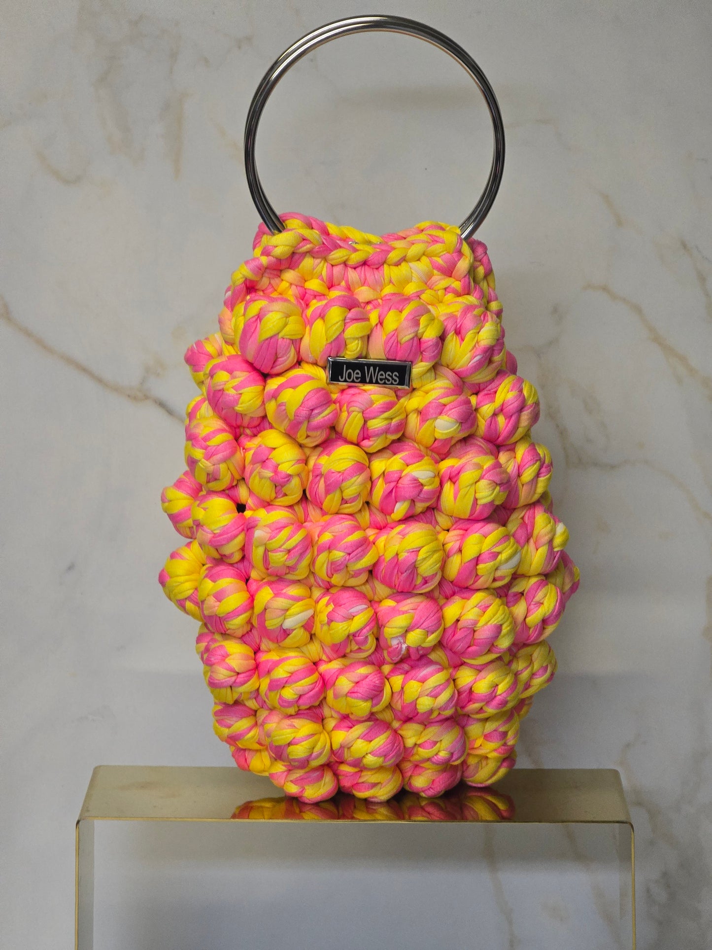 Pink Lemonade Bubble Purse