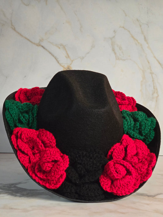 Rose Cowboy Hat
